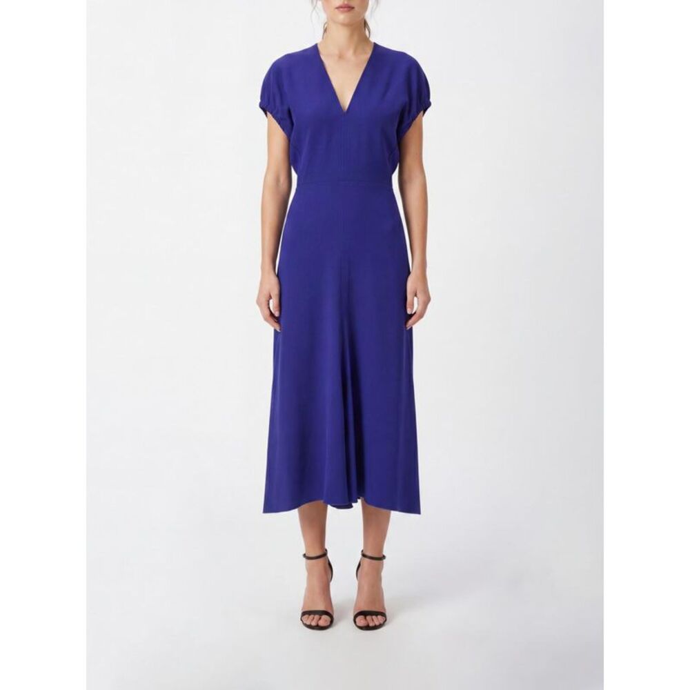 Victoria Victoria Beckham Women Victoria Victoria Beckham Cady Midi Dress